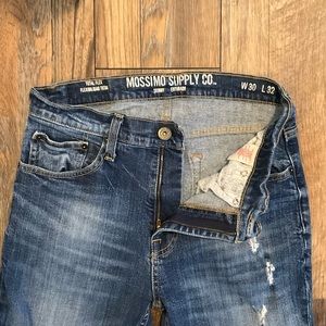 Mens Distressed Skinny Jeans